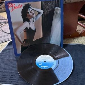 Pat Benatar Vinyl Record - Black